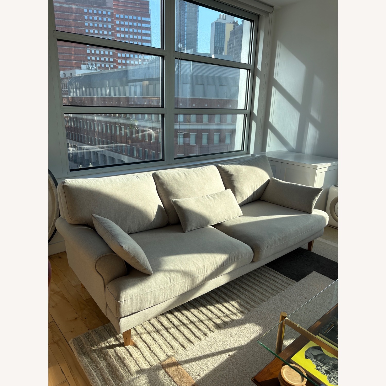 Interior Define Maxwell Performance Fabric Sofa - image-2