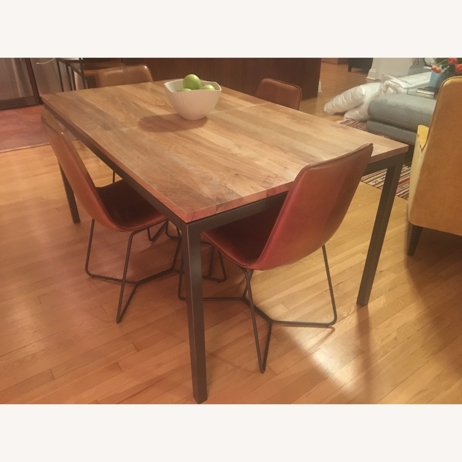 West Elm Frame Expandable Dining Table - image-3