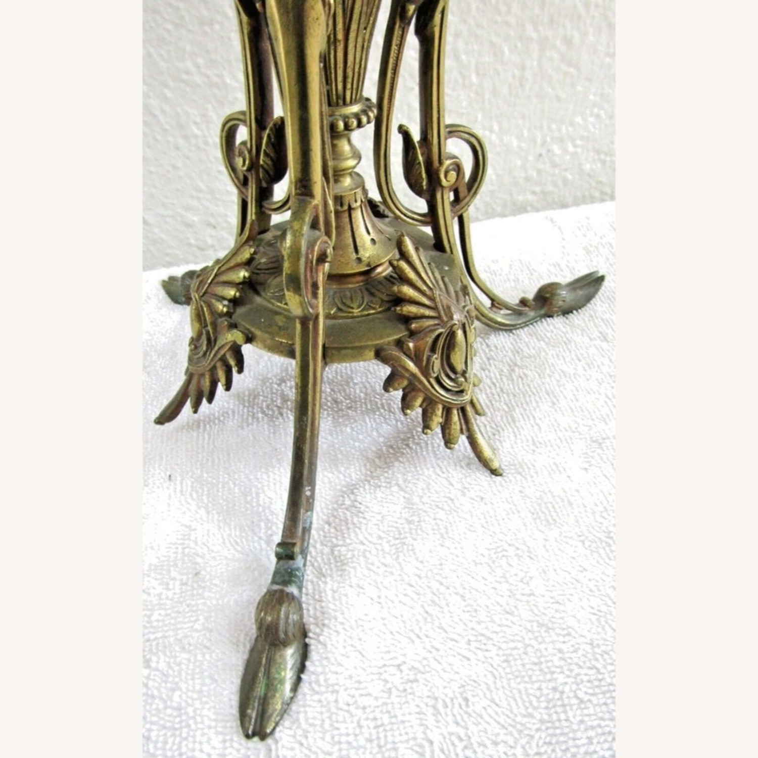 Pair of 19th Century French Empire Candelabras - image-11
