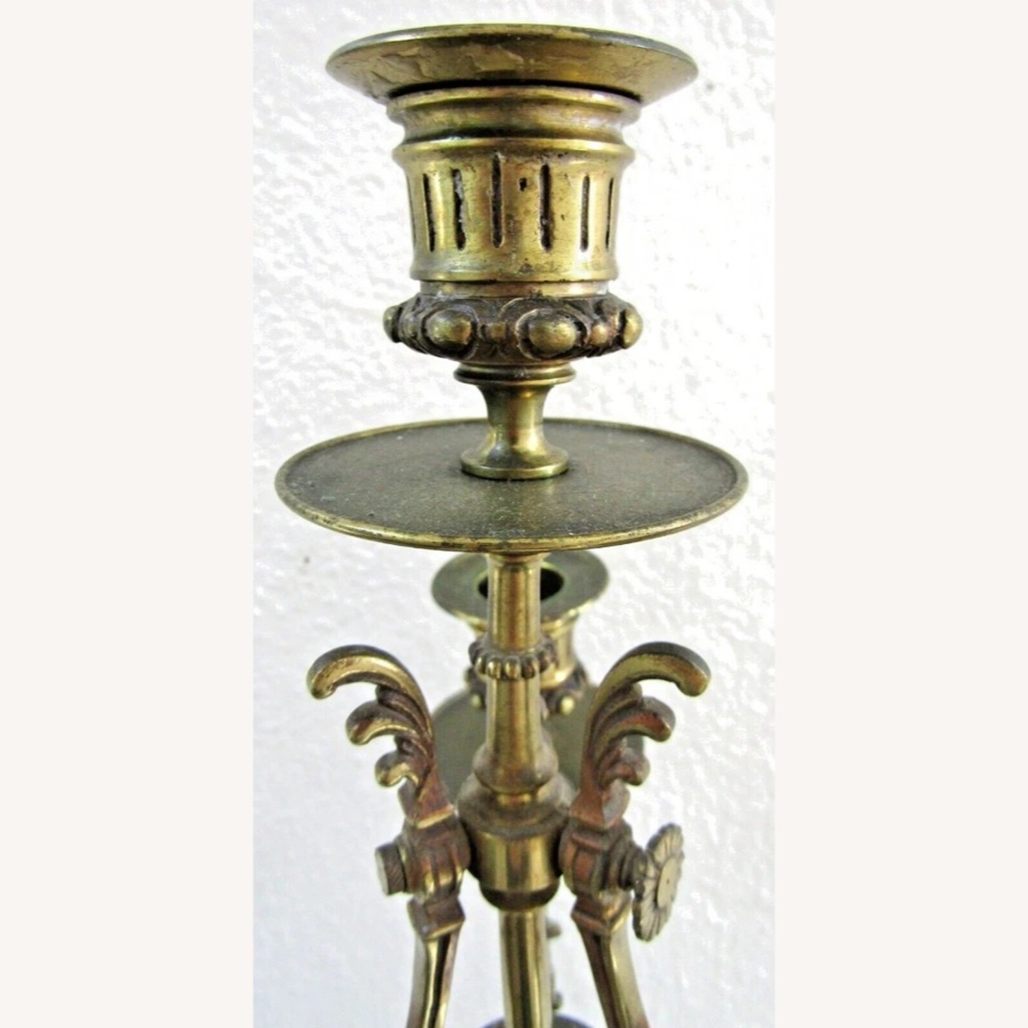 Pair of 19th Century French Empire Candelabras - image-8