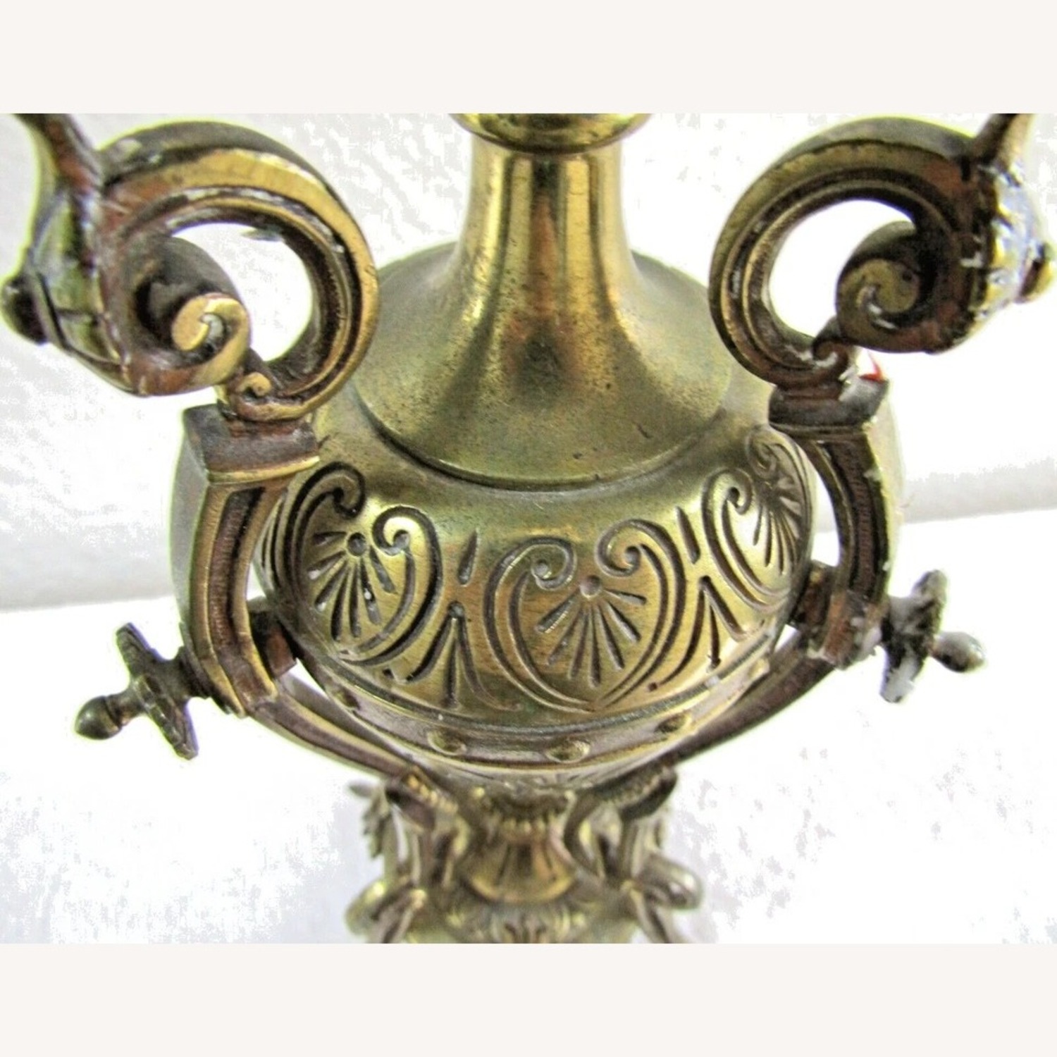 Pair of 19th Century French Empire Candelabras - image-14