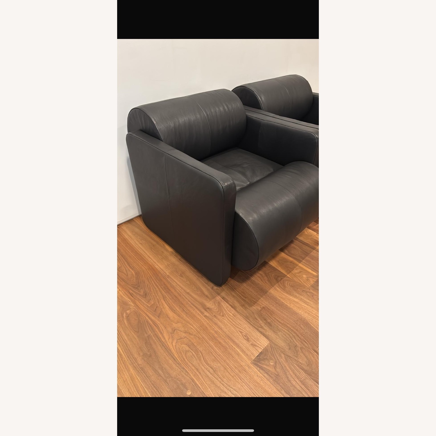 Kelly Wearstler Leather Chairs - image-3