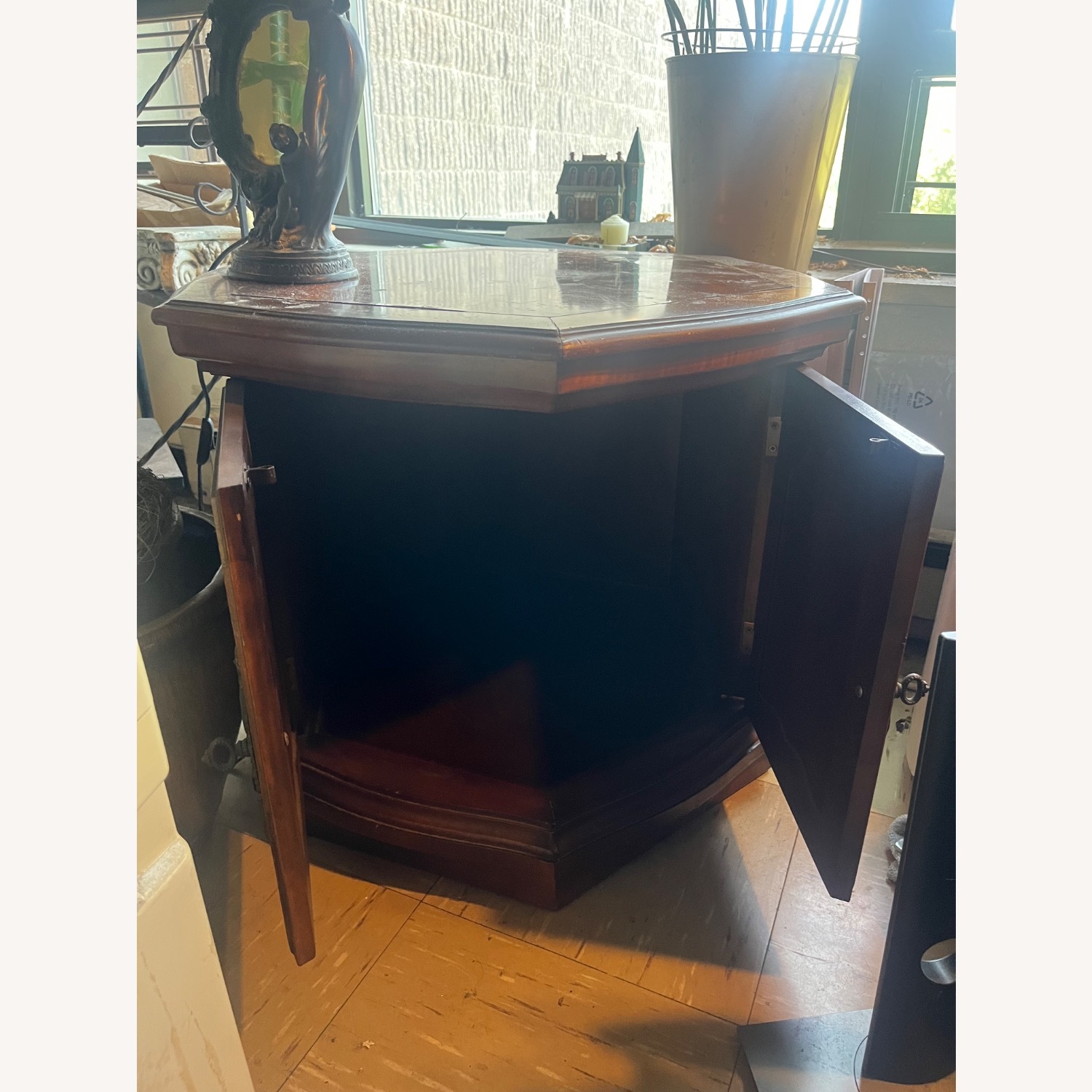 Hexagonal-shaped Side Tables With Storage - image-3