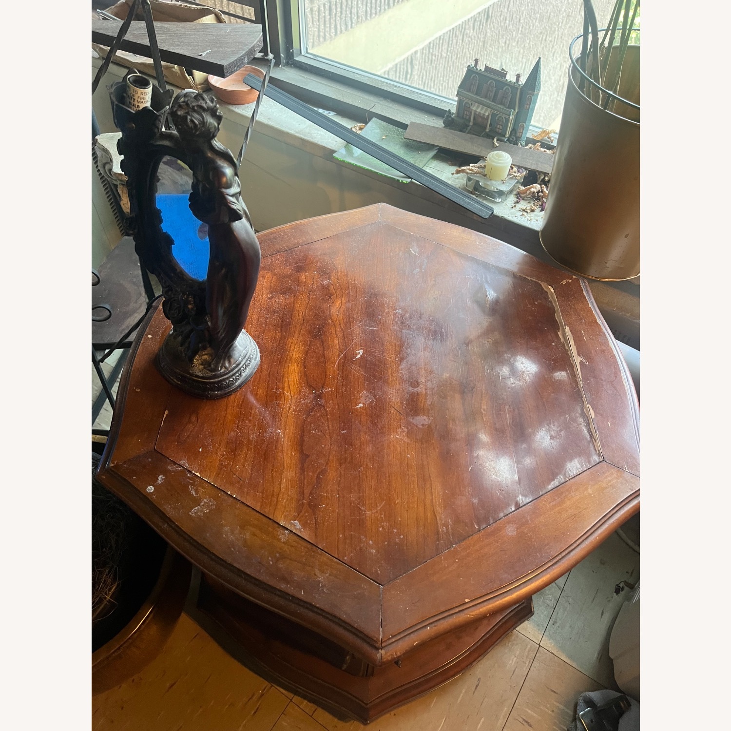 Hexagonal-shaped Side Tables With Storage - image-2