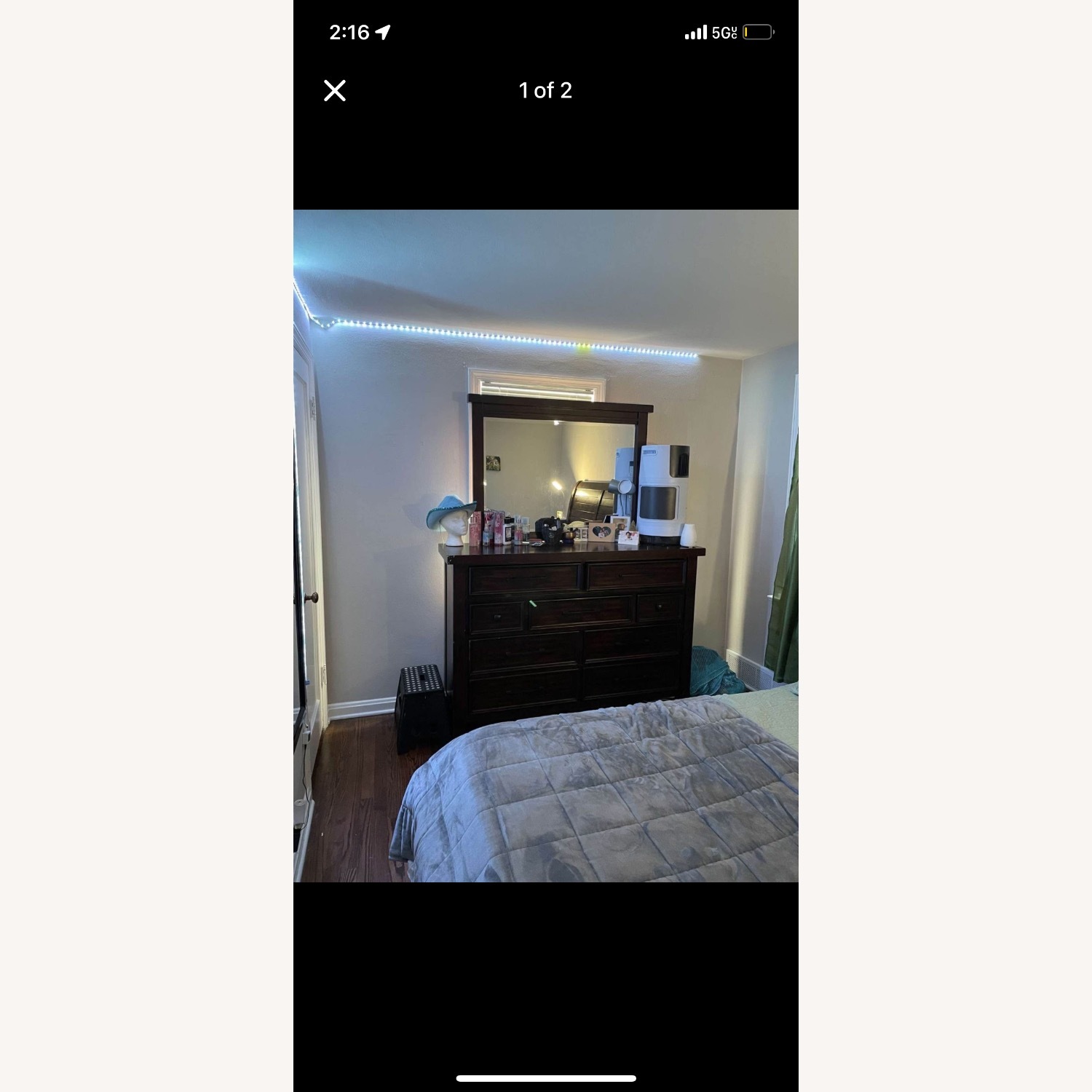 Hudson Dark Brown Queen Bed - image-3