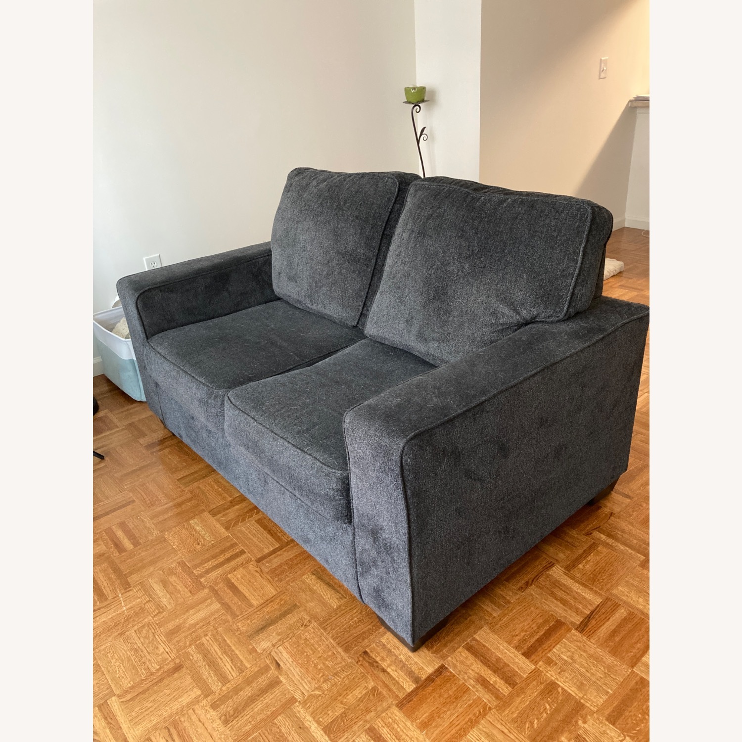 Raymour Flanigan Adelson Slate Grey Sofa - image-3