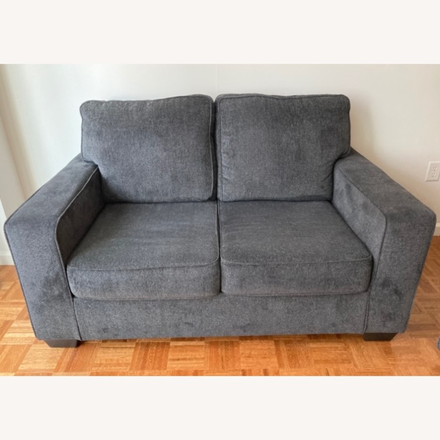 Raymour Flanigan Adelson Slate Grey Sofa - image-1