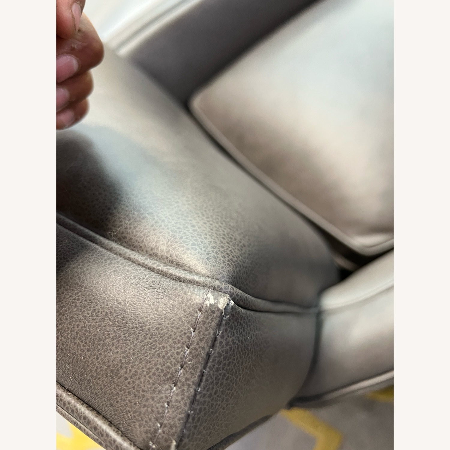 Arhaus Rudy Leather Swivel Chair Set - image-4