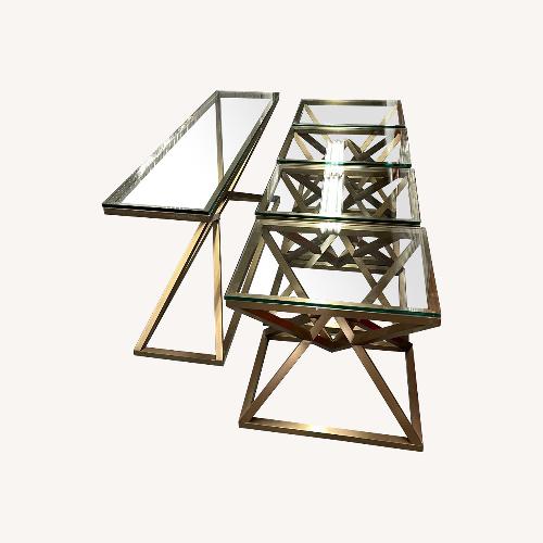 Used Casa Padrino Luxury Coffee Tables Set of 5 pc for sale on AptDeco