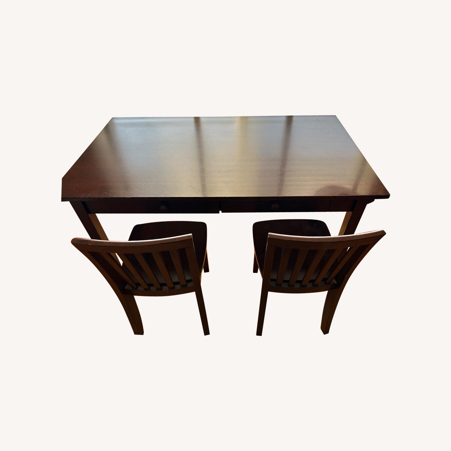 PB Kids Carolina Craft Table with two Play Chairs - image-0