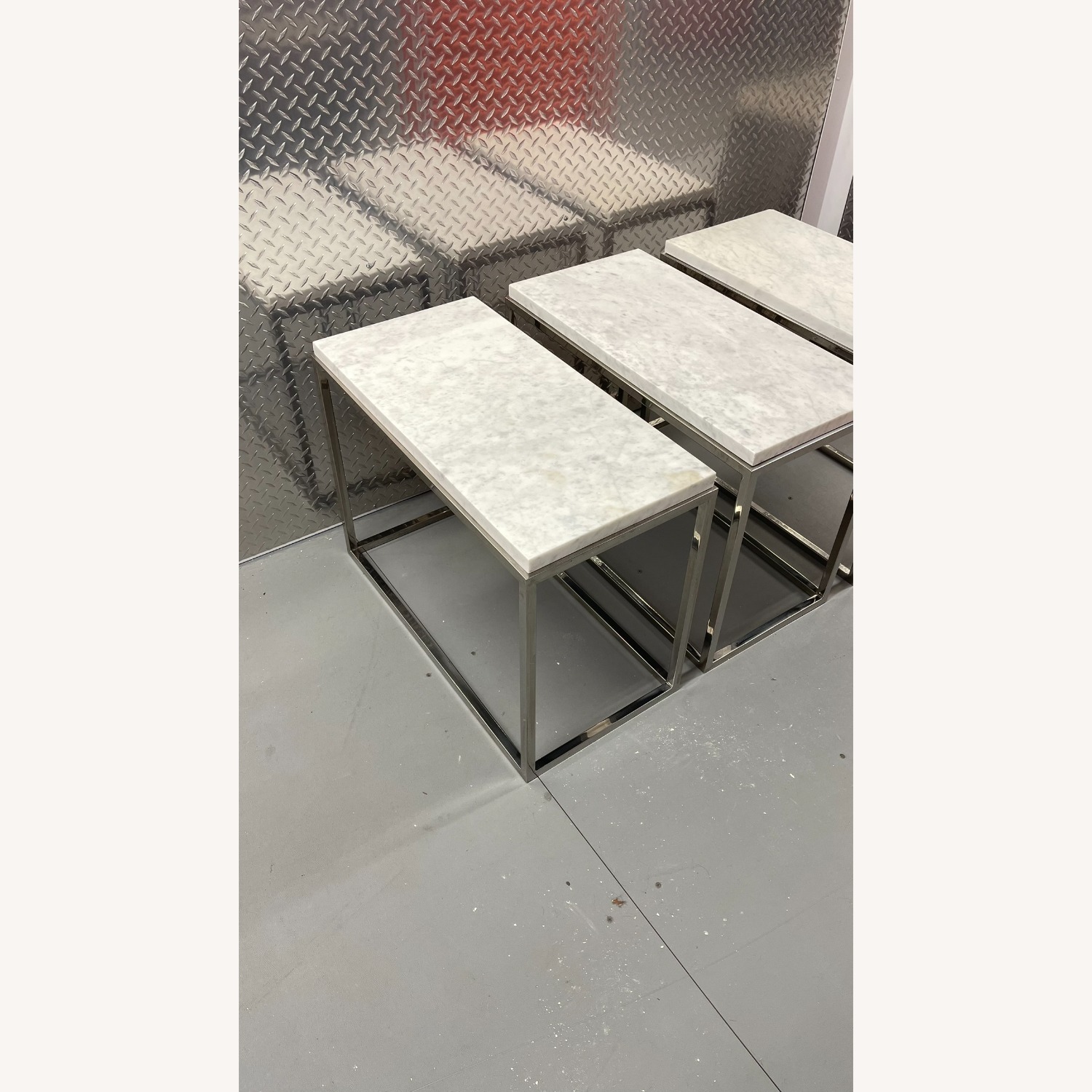 Restoration Hardware Nicholas Marble Coffee Table - image-5