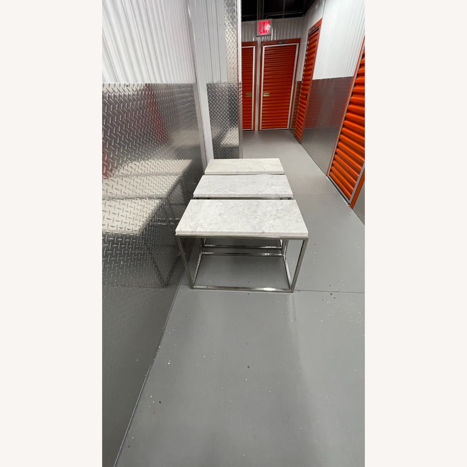 Restoration Hardware Nicholas Marble Coffee Table - image-3