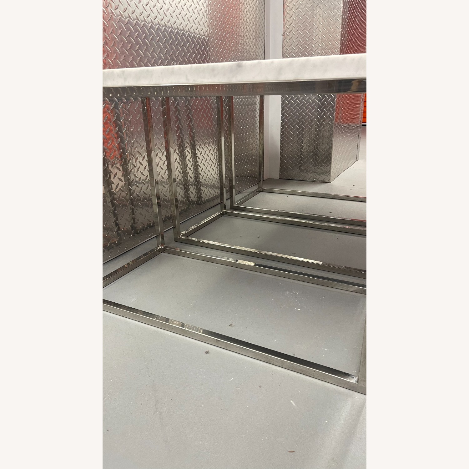 Restoration Hardware Nicholas Marble Coffee Table - image-7