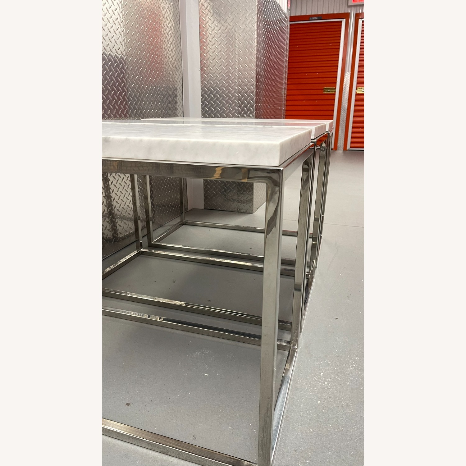 Restoration Hardware Nicholas Marble Coffee Table - image-6