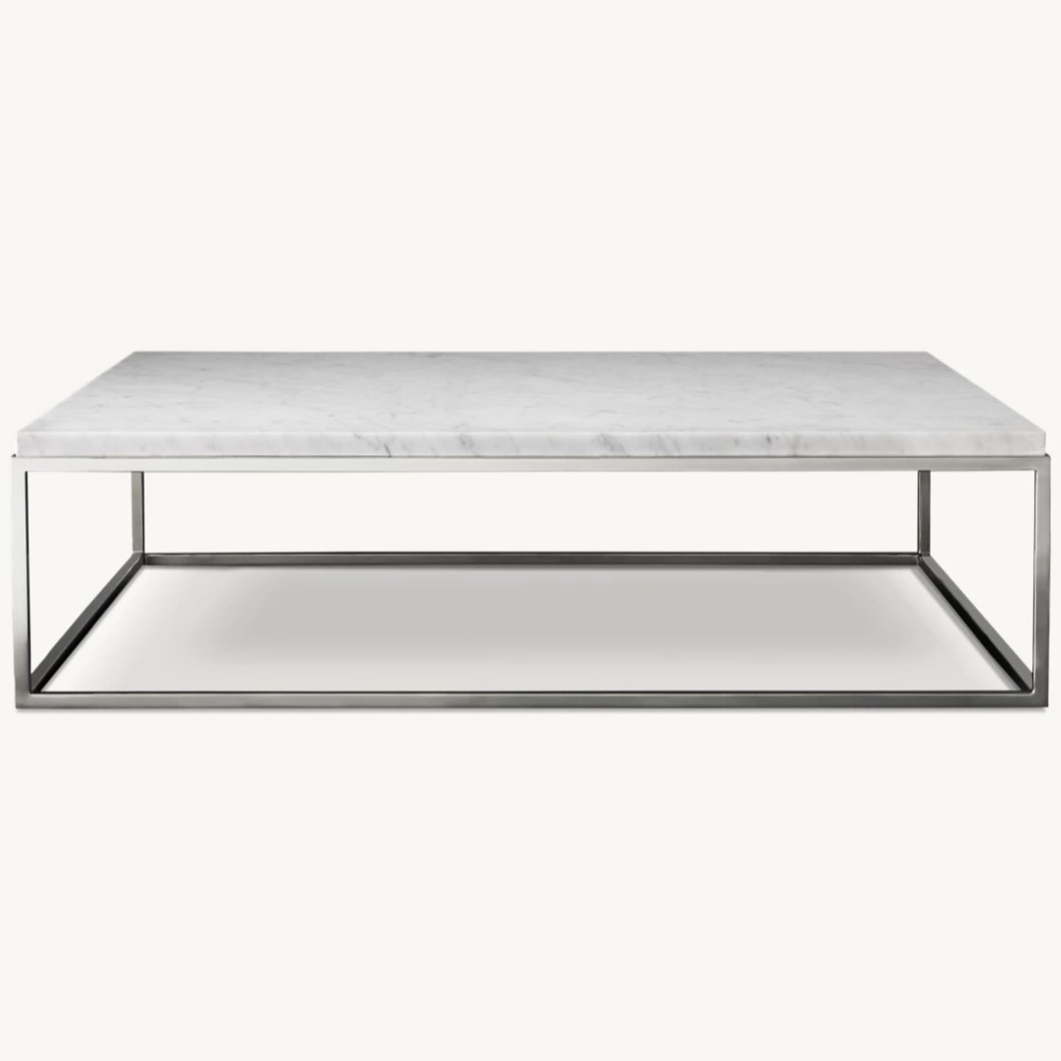 Restoration Hardware Nicholas Marble Coffee Table - image-0