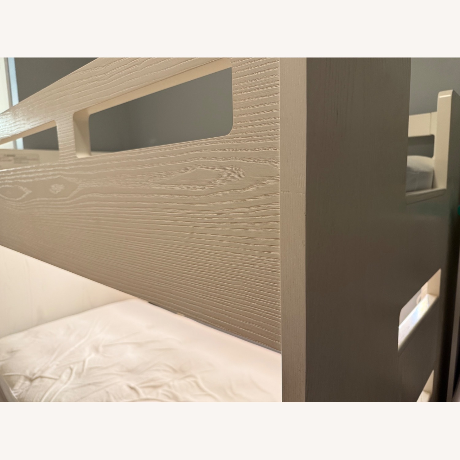 Crate & Kids Abridged White Wood Twin Bunk Bed - image-4