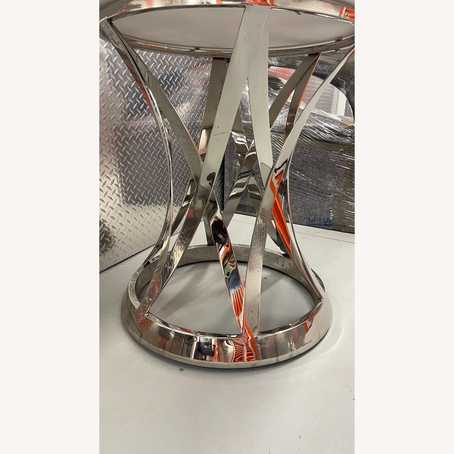 Janet Round Marble Coffee Table - image-4