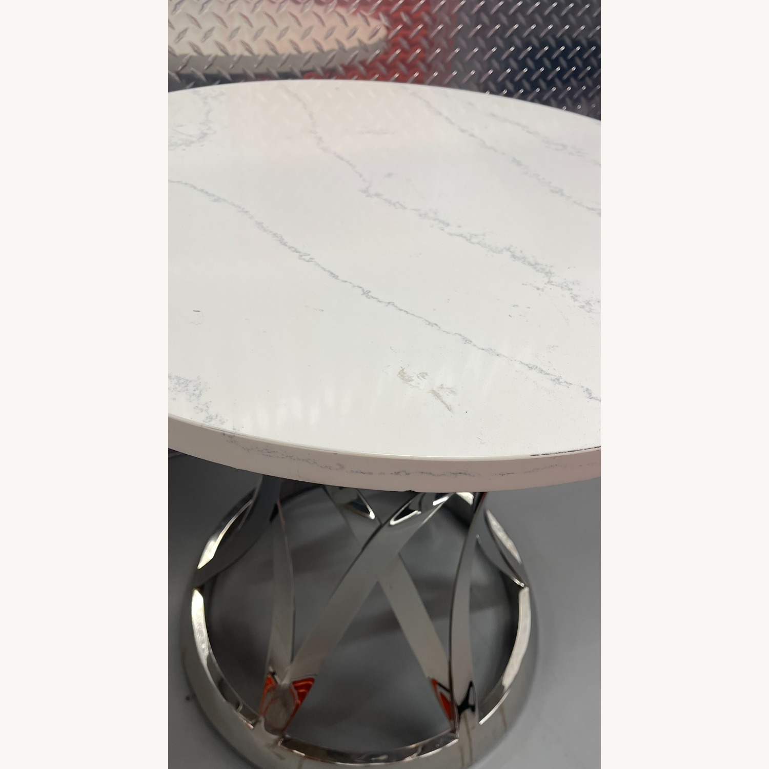 Janet Round Marble Coffee Table - image-3