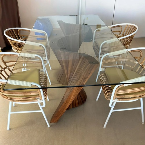 Used Raphi Outdoor Chairs, Set of 4 for sale on AptDeco