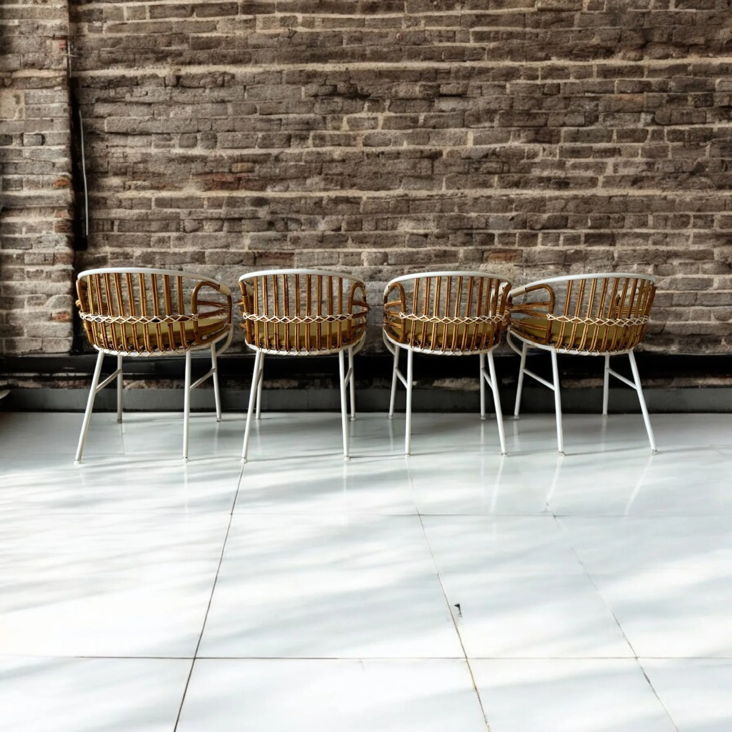 Raphi Outdoor Chairs, Set of 4 - image-3