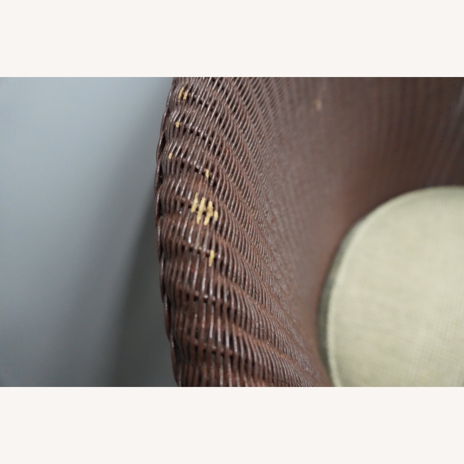 Contemporary Wicker Barrel Chair - image-4