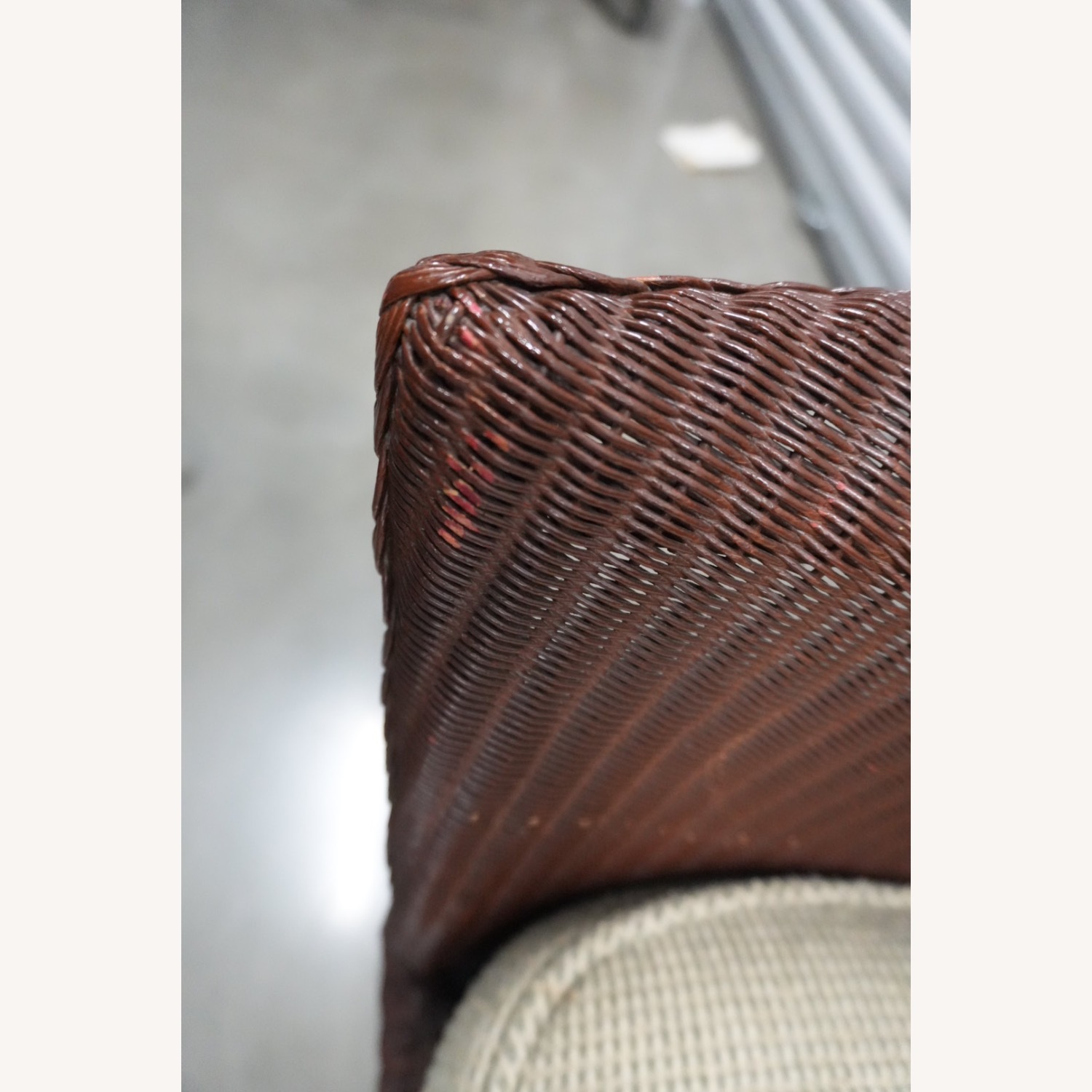 Contemporary Wicker Barrel Chair - image-3