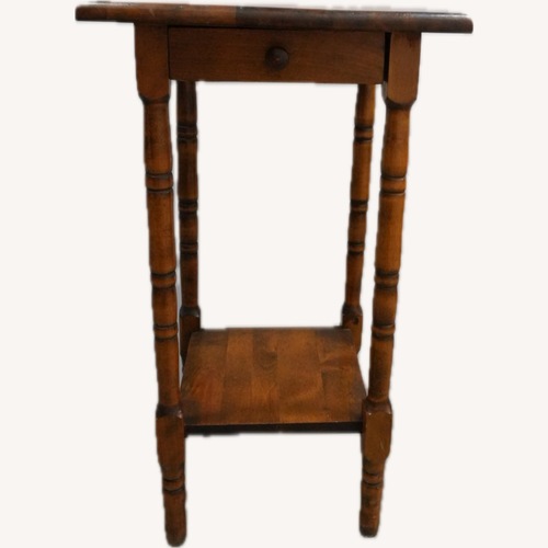 Used Vintage Wooden Side Table  for sale on AptDeco