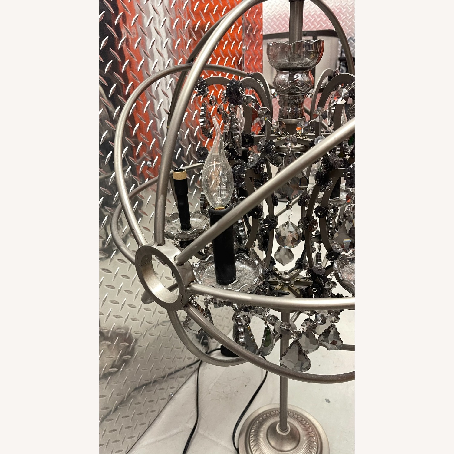 Restoration Hardware Foucault's ORB Lamp Set of 2 - image-3