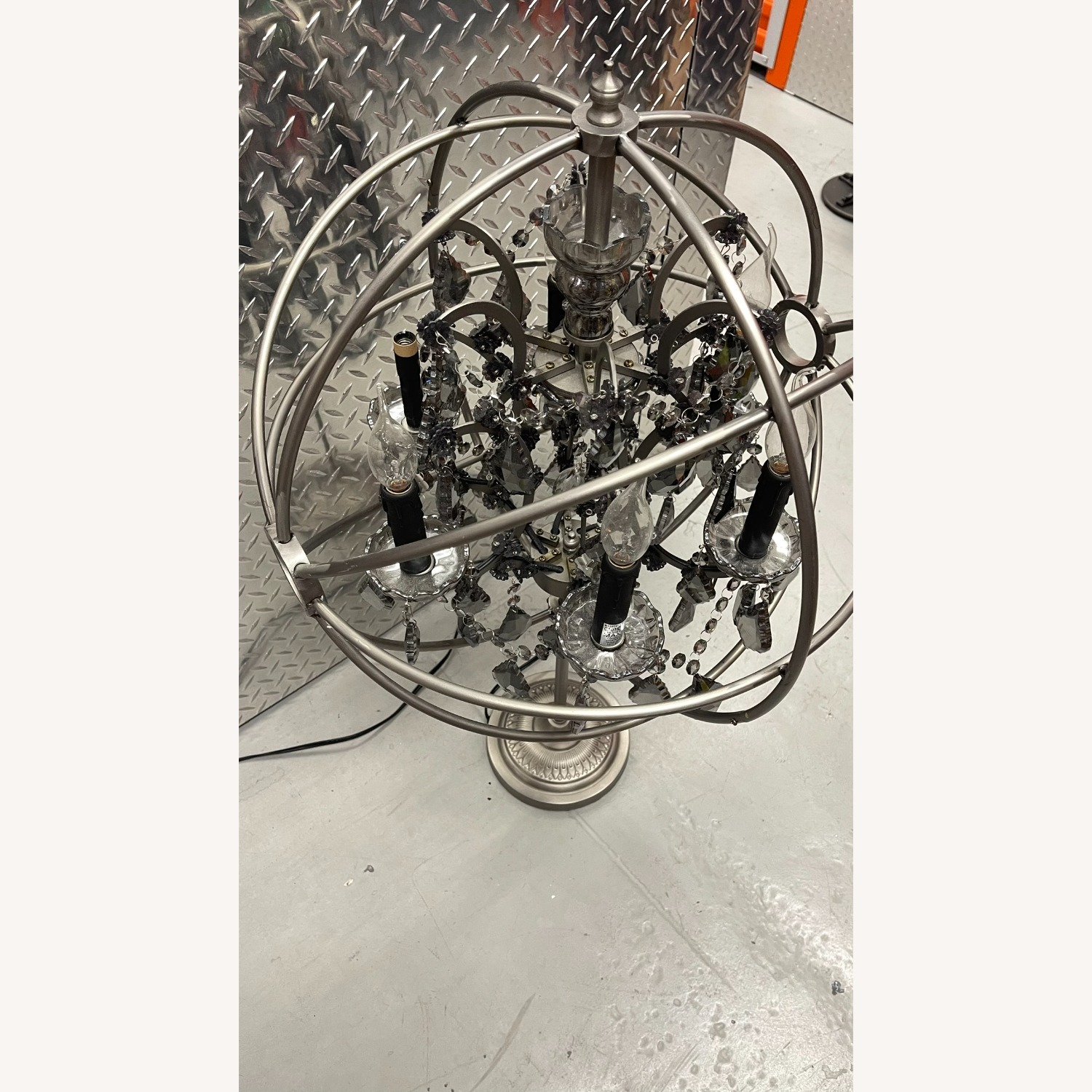 Restoration Hardware Foucault's ORB Lamp Set of 2 - image-2