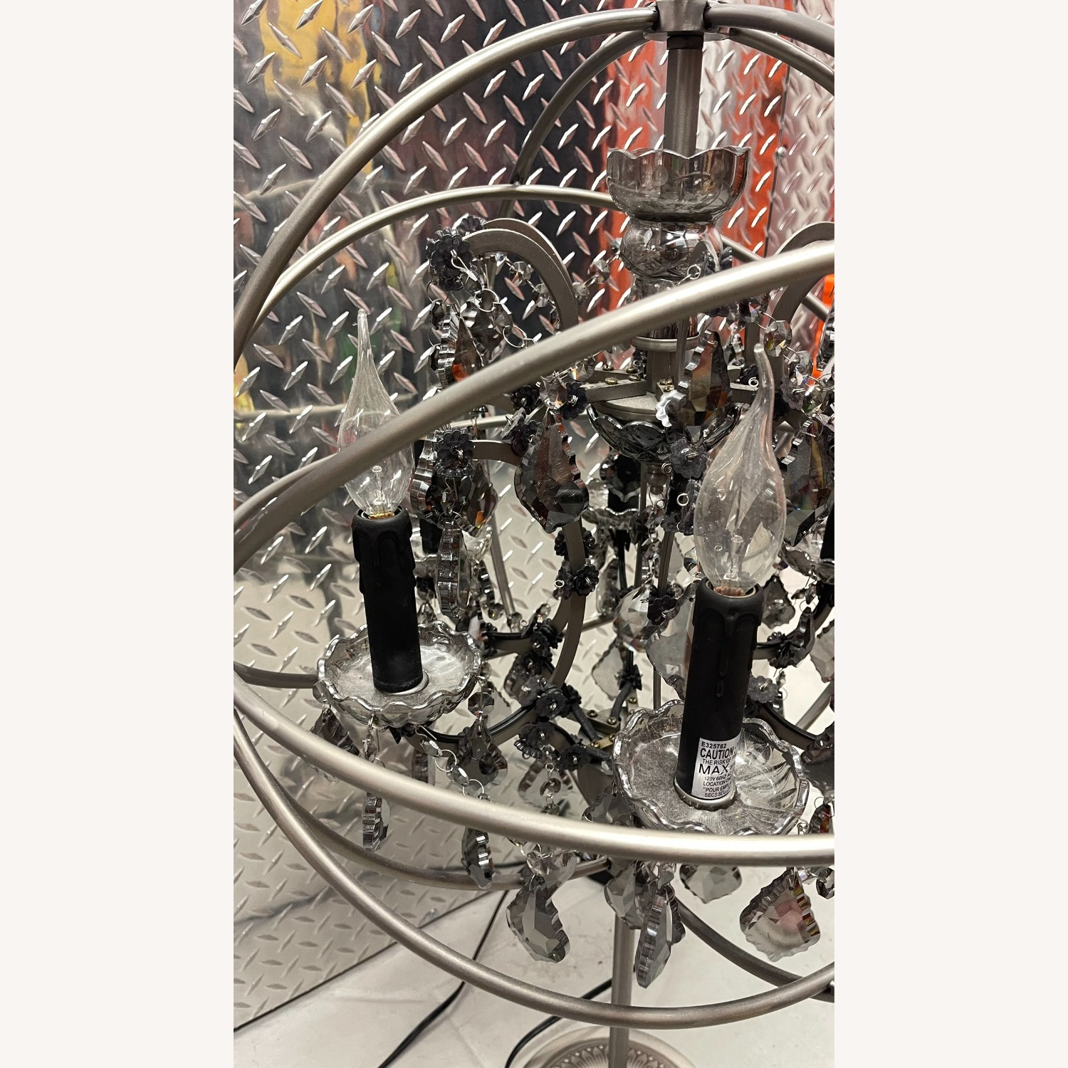 Restoration Hardware Foucault's ORB Lamp Set of 2 - image-7