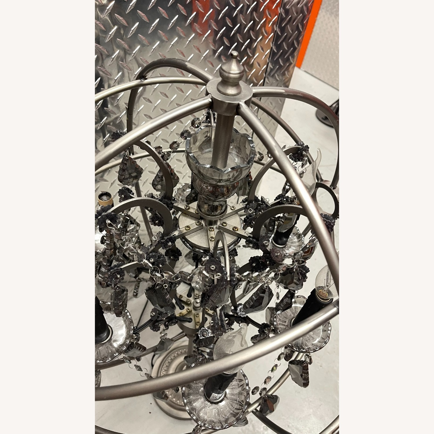 Restoration Hardware Foucault's ORB Lamp Set of 2 - image-5