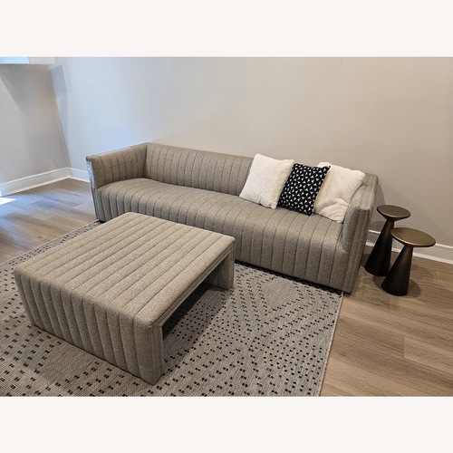 Used Augustine Ottoman for sale on AptDeco