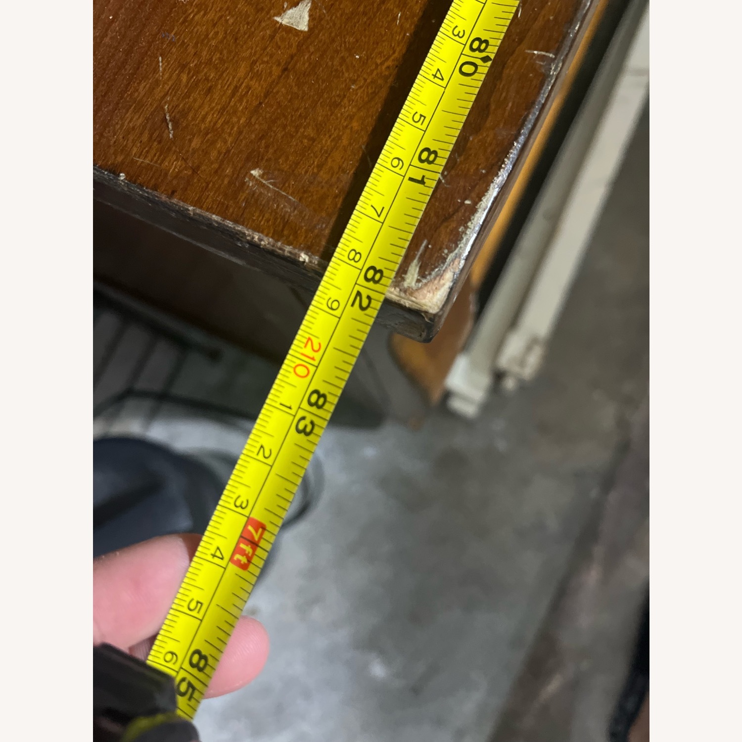 Wood Entertainment Center - image-5