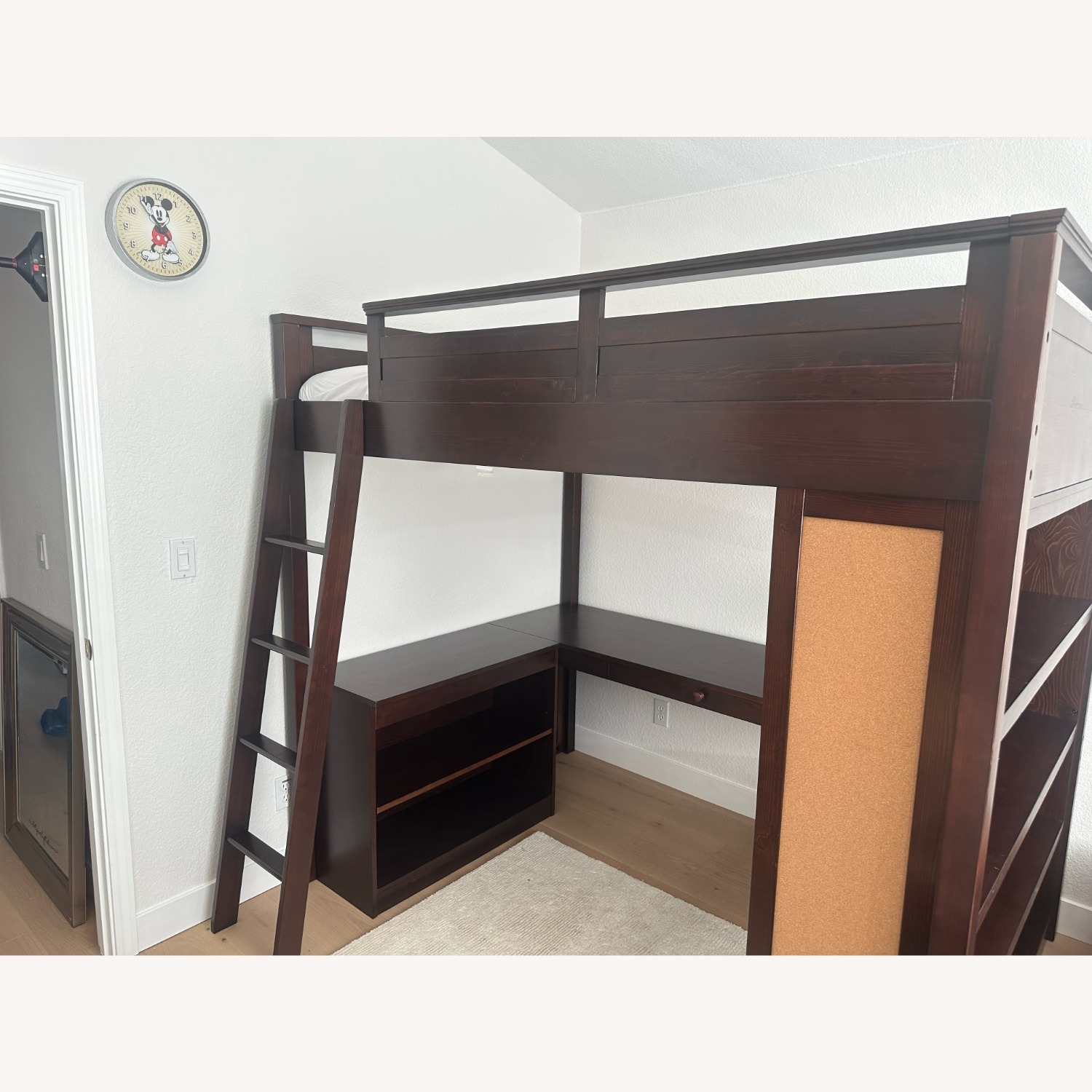 Pottery Barn Teen Sleep and Study Loft Bed - image-1