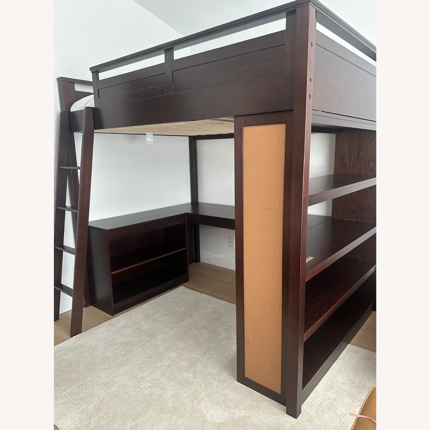 Pottery Barn Teen Sleep and Study Loft Bed - image-2