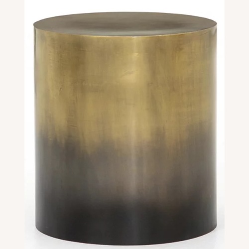 Used Four Hands Modern Drum Side Table  for sale on AptDeco