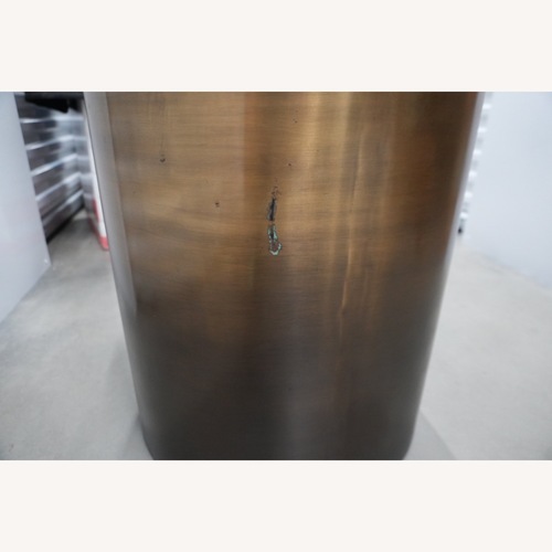 Used Four Hands Modern Drum Side Table  for sale on AptDeco