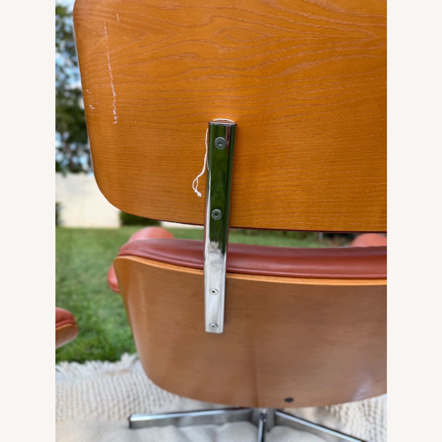 Cofemo Vintage Swivel / Rocker Chair & Ottoman Set - image-14