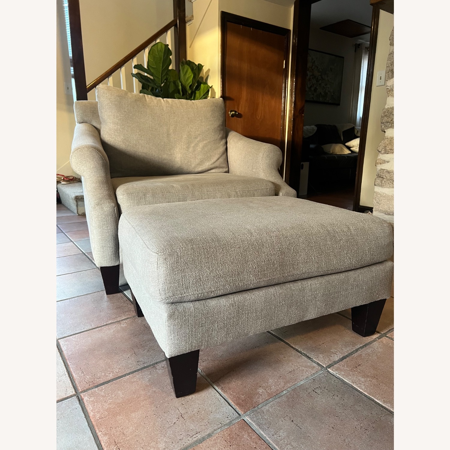 Raymour & Flanigan Armchair - image-1