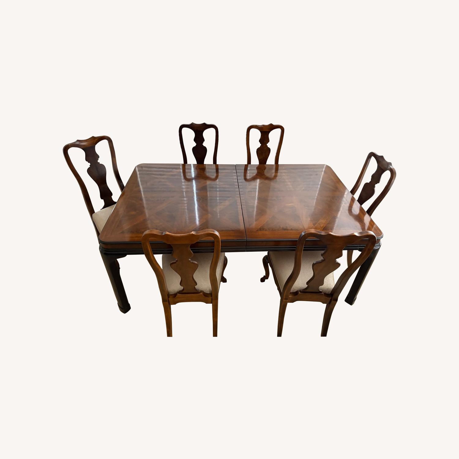 DREXEL HERITAGE  ダイニング 3点セット 家具 Au001 Drexel Heritage Dining Table Set - AptDeco