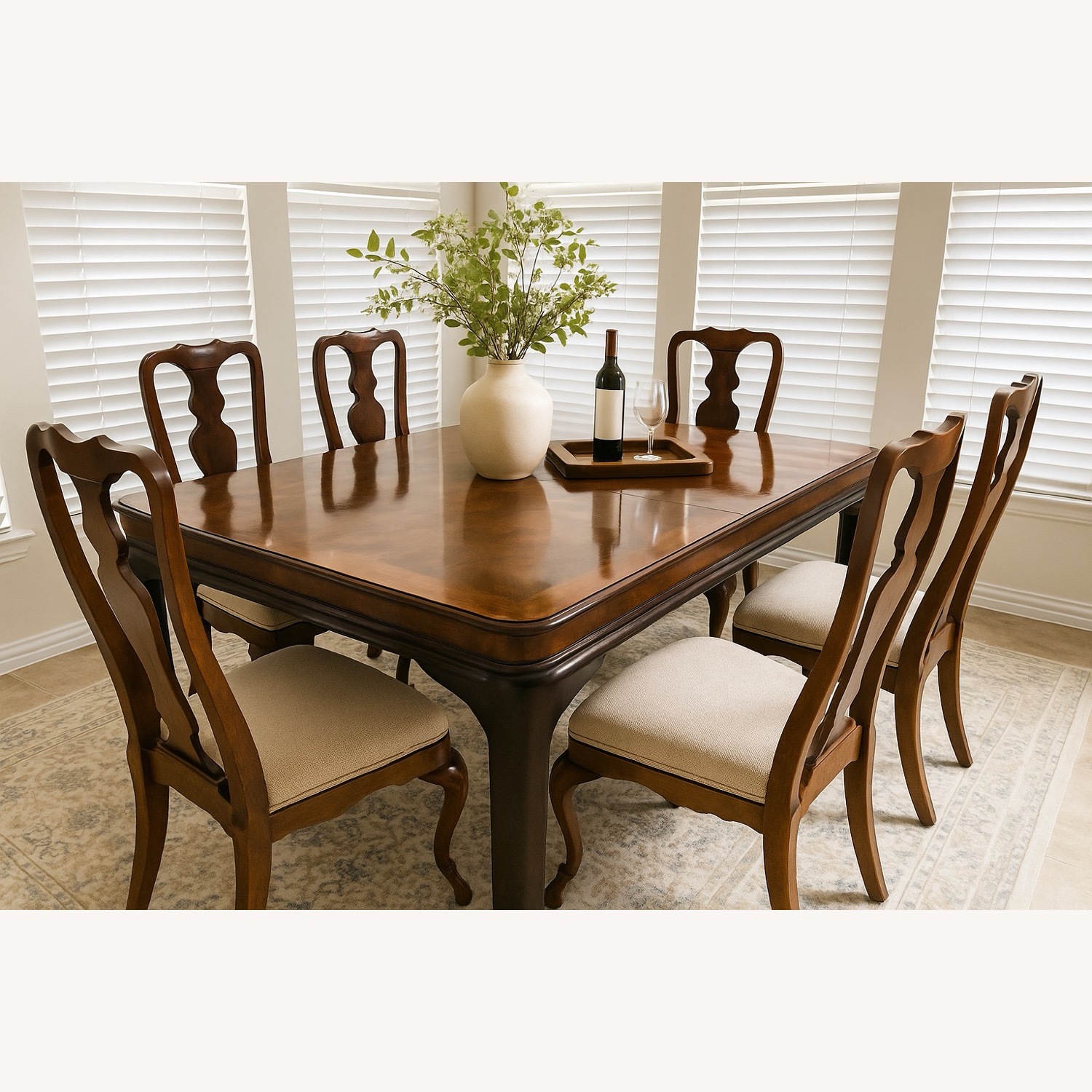 DREXEL HERITAGE  ダイニング 3点セット 家具 Au001 Drexel Heritage Dining Table Set - AptDeco