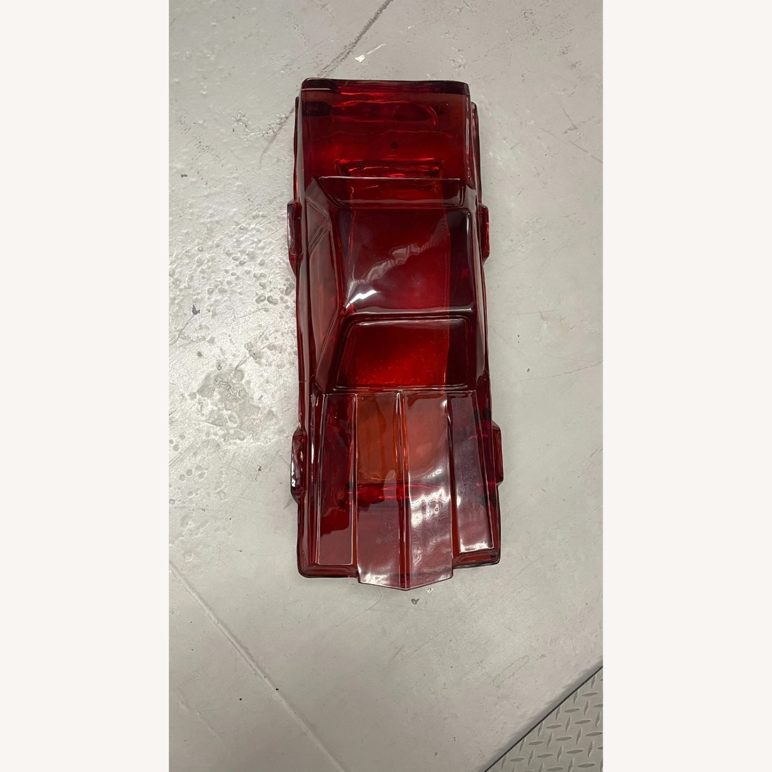 Jonathan Adler Giant Acrylic Red Car Decor - image-2