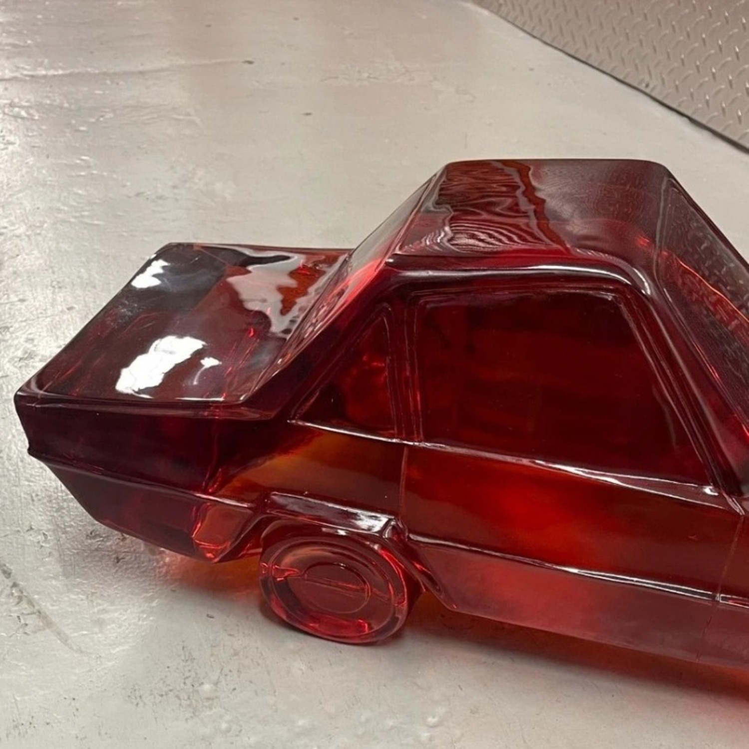 Jonathan Adler Giant Acrylic Red Car Decor - image-6