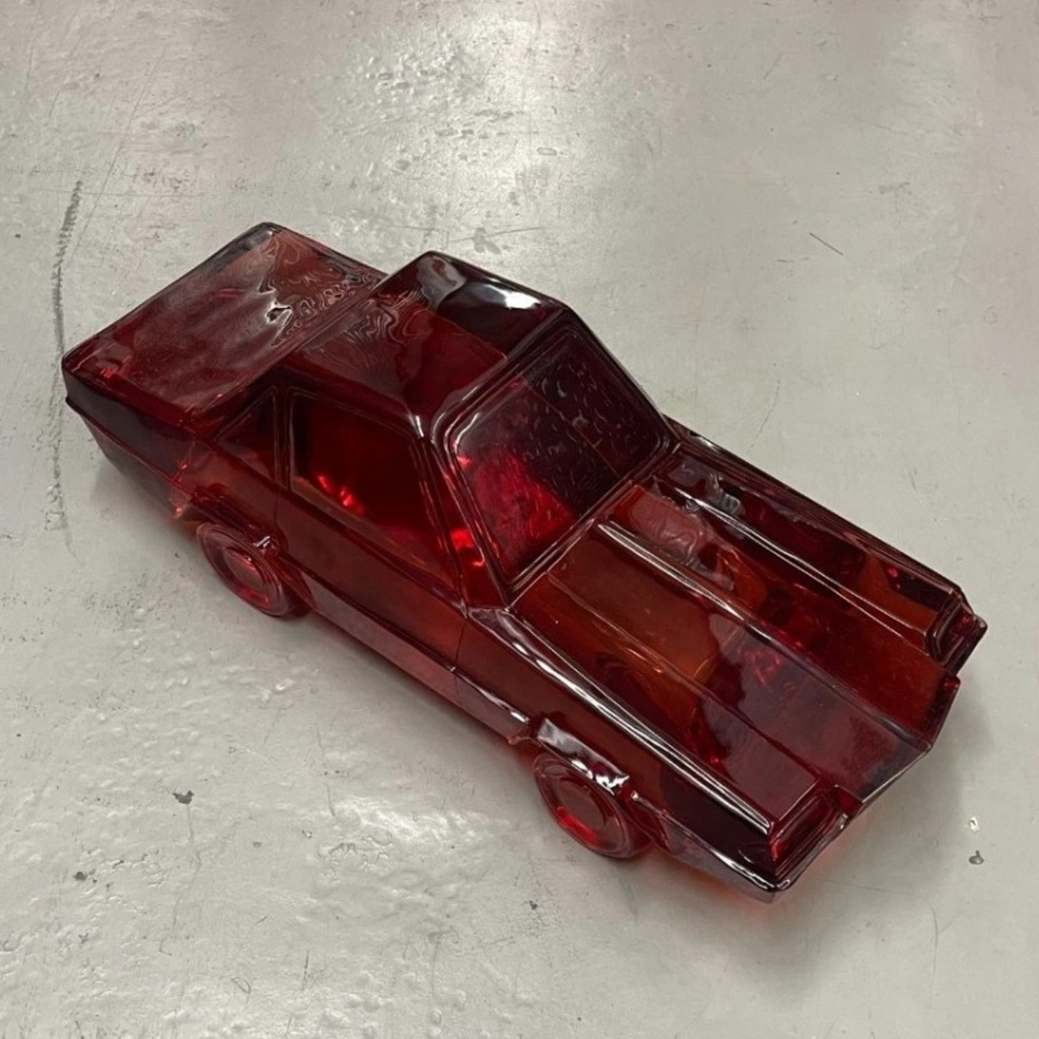 Jonathan Adler Giant Acrylic Red Car Decor - image-5