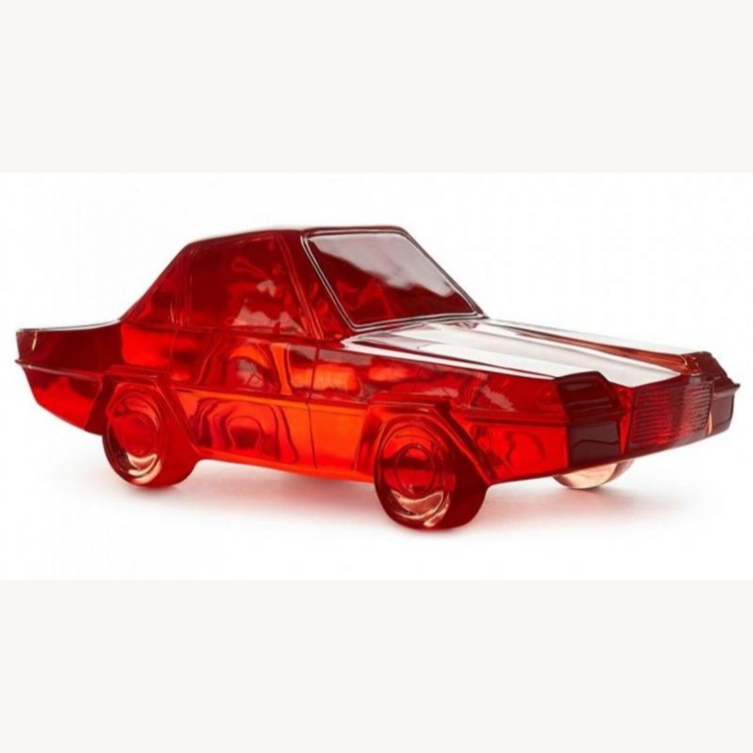 Jonathan Adler Giant Acrylic Red Car Decor - image-0