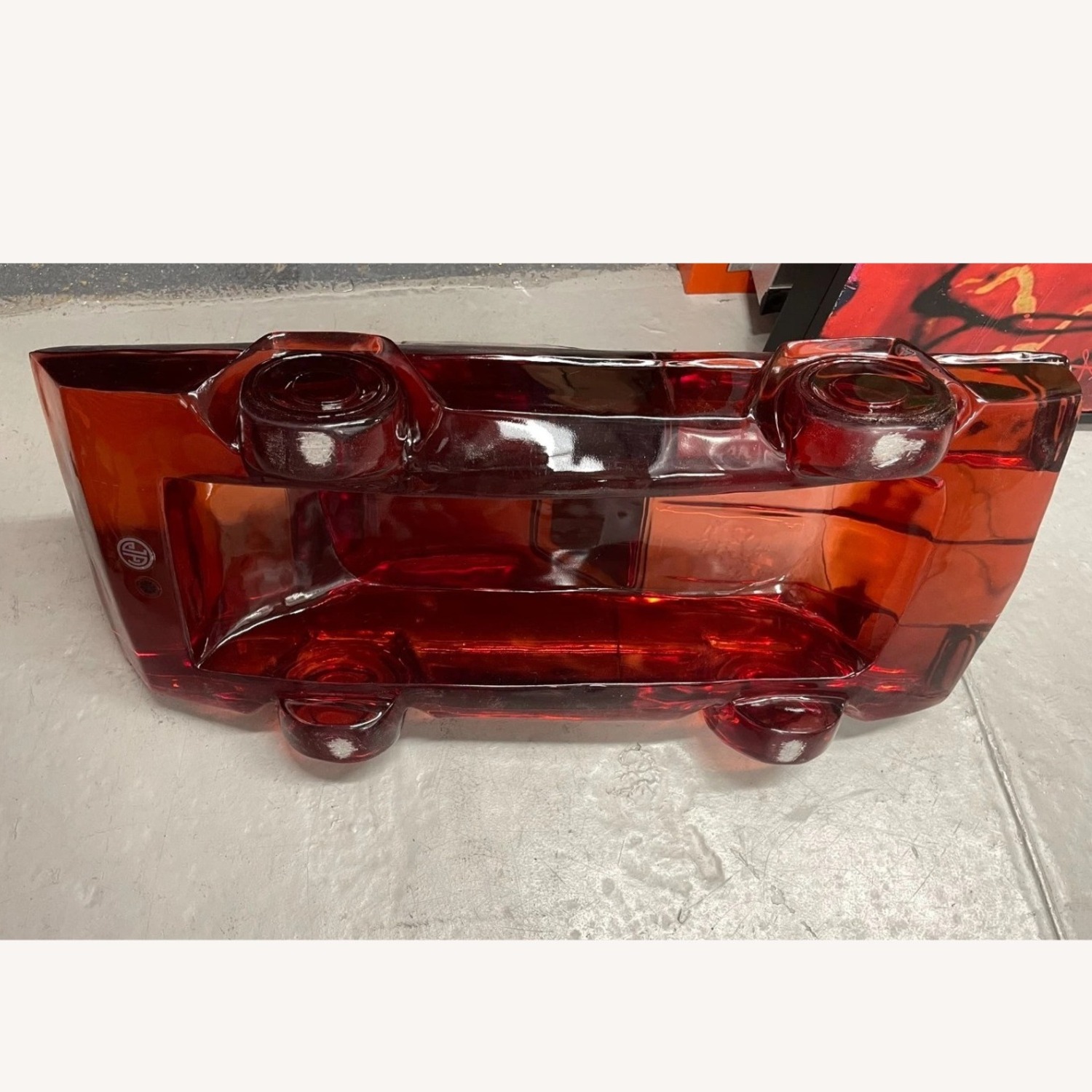 Jonathan Adler Giant Acrylic Red Car Decor - image-9