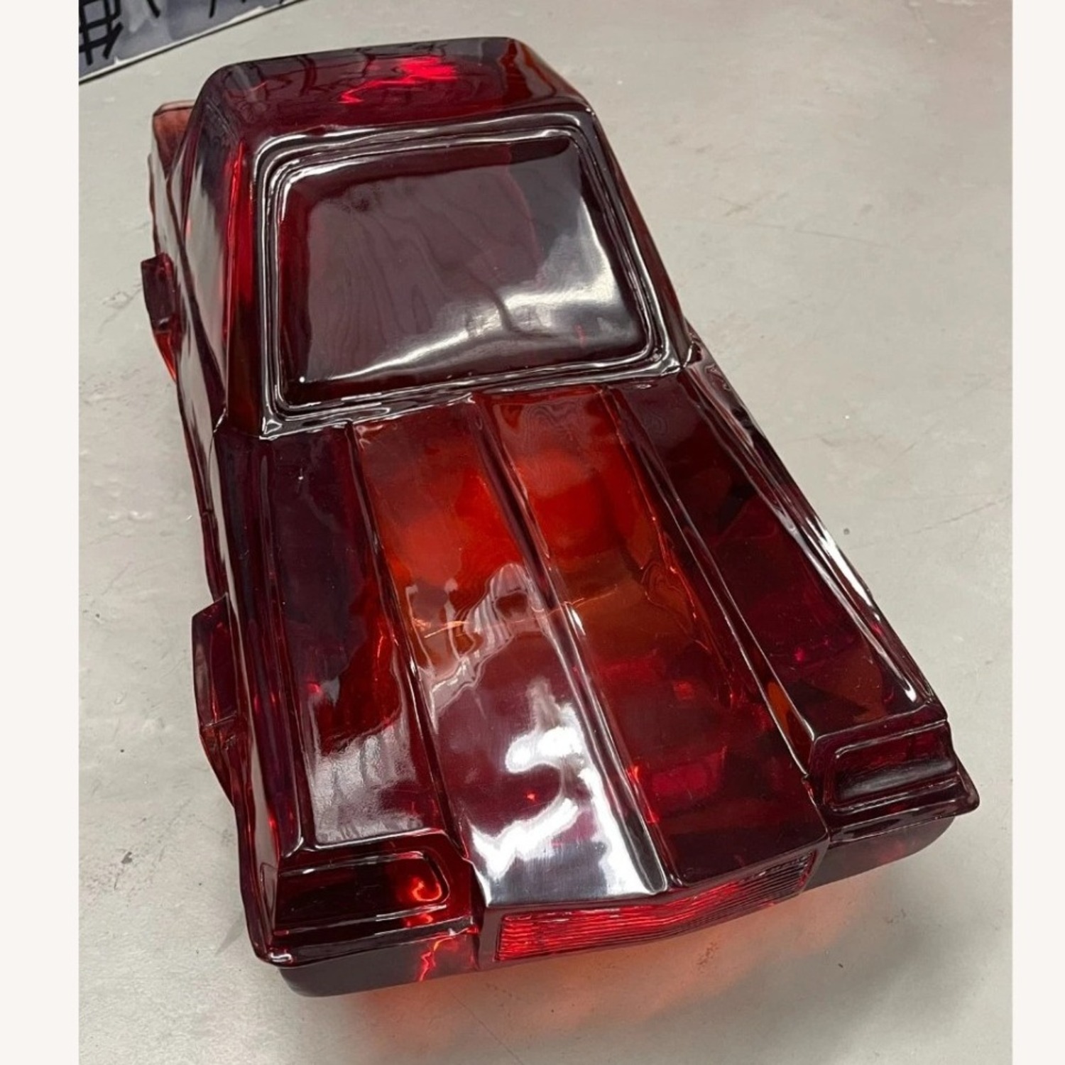 Jonathan Adler Giant Acrylic Red Car Decor - image-7
