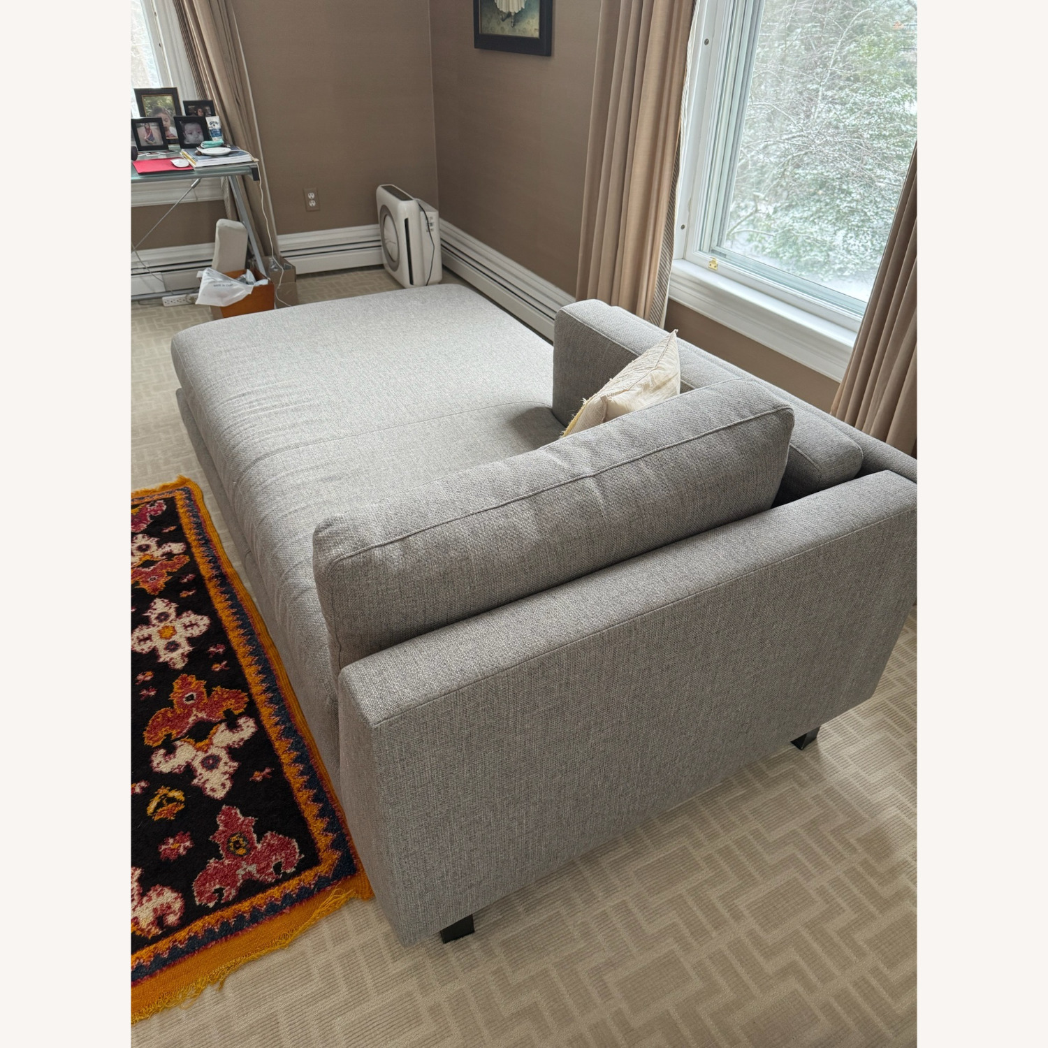 Room & Board Jasper Chaise Light Gray - image-2