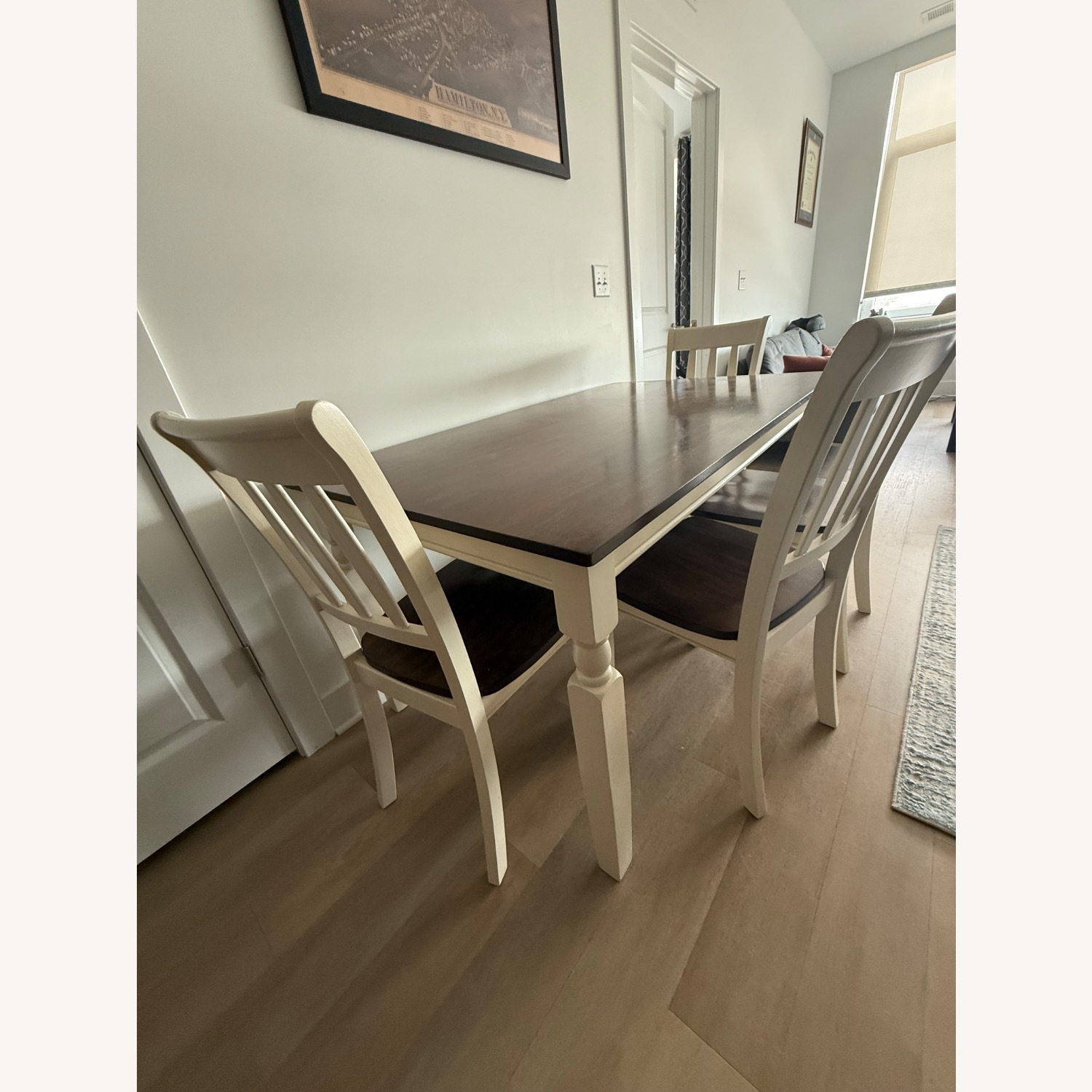Solid Wood Dining Set for Four - image-4