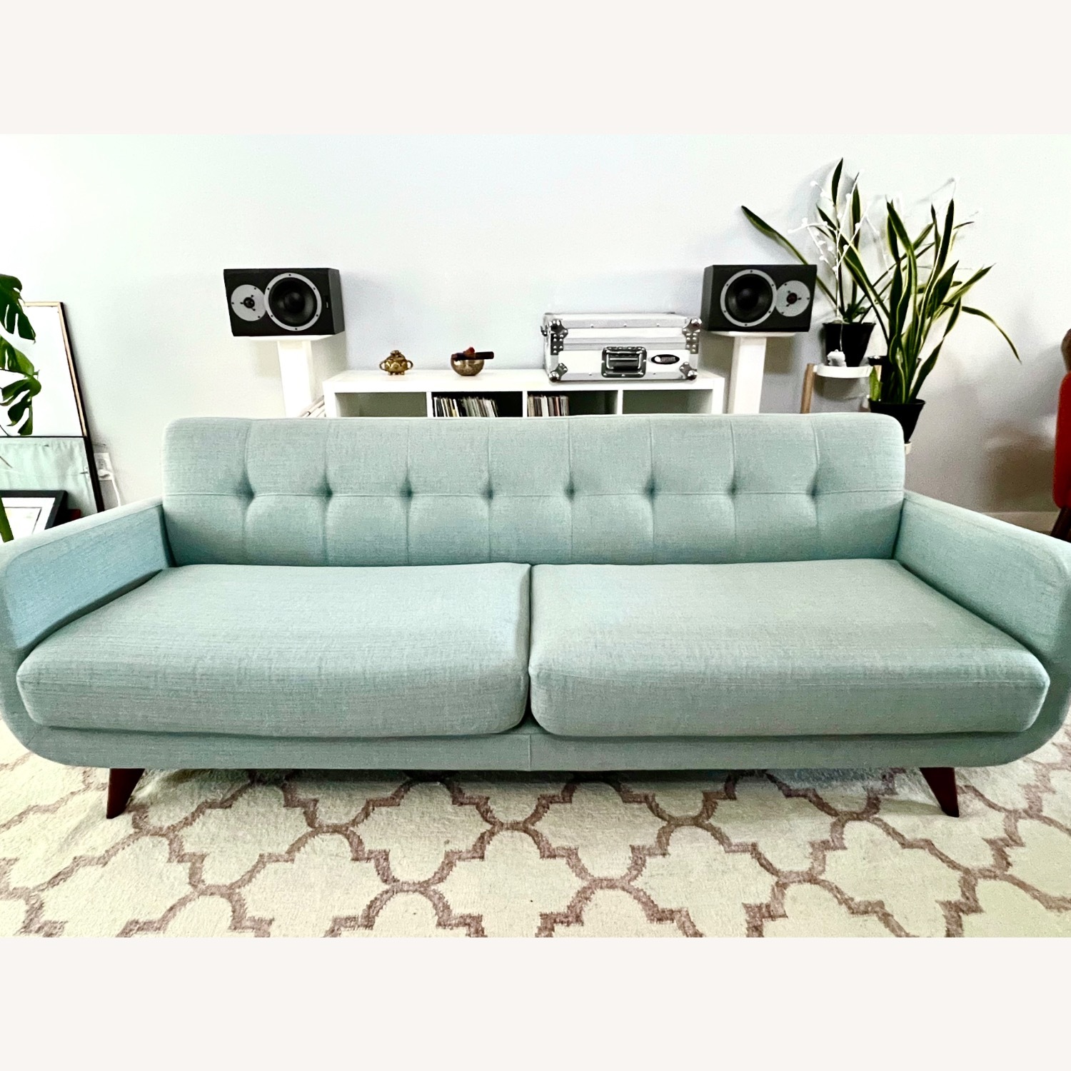Room &  Board 86” Anson Sofa in Dilcrest Spa Blue - image-1